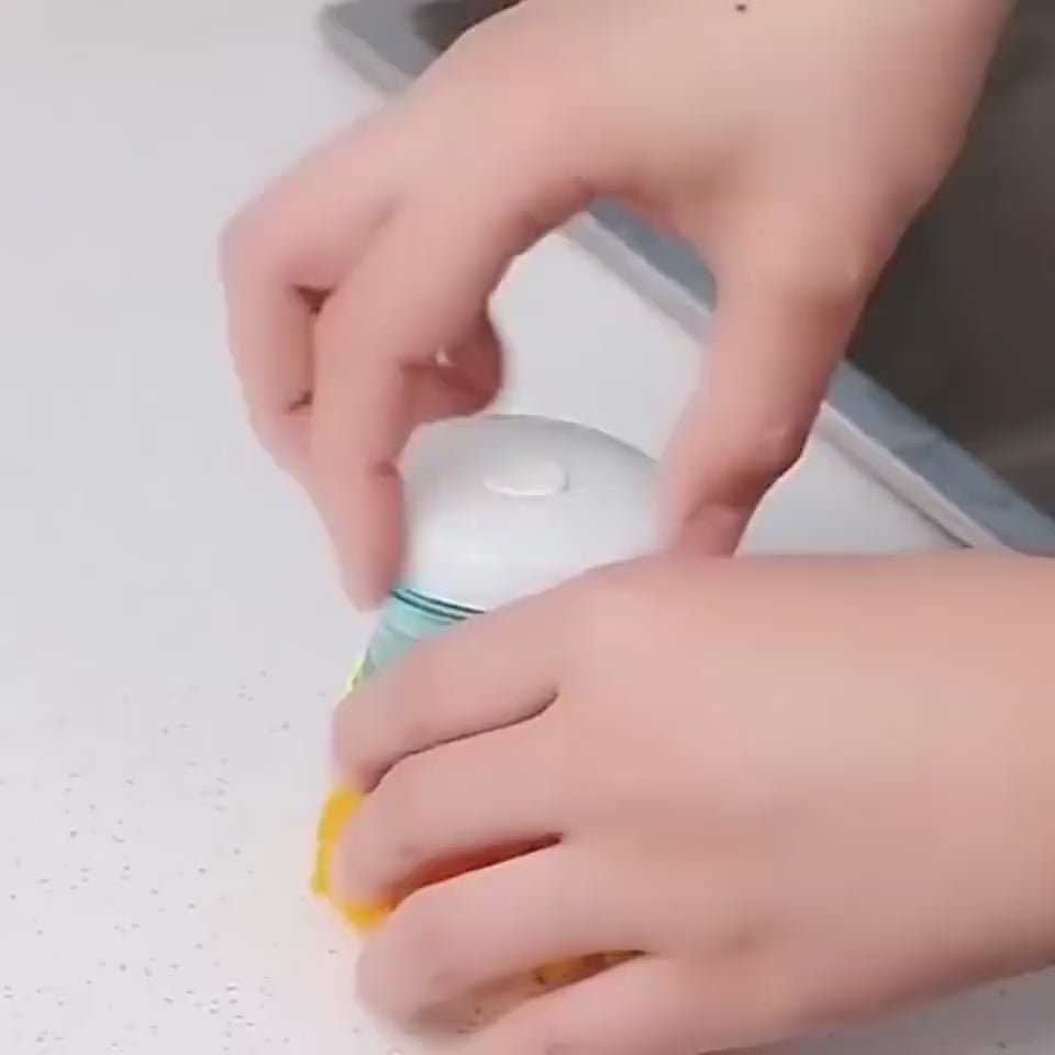 Creative Plastic Automatic Filling Pot Brush Washi